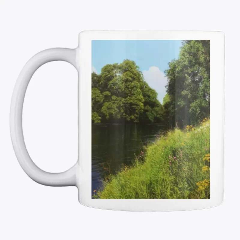 River Flowers Mug